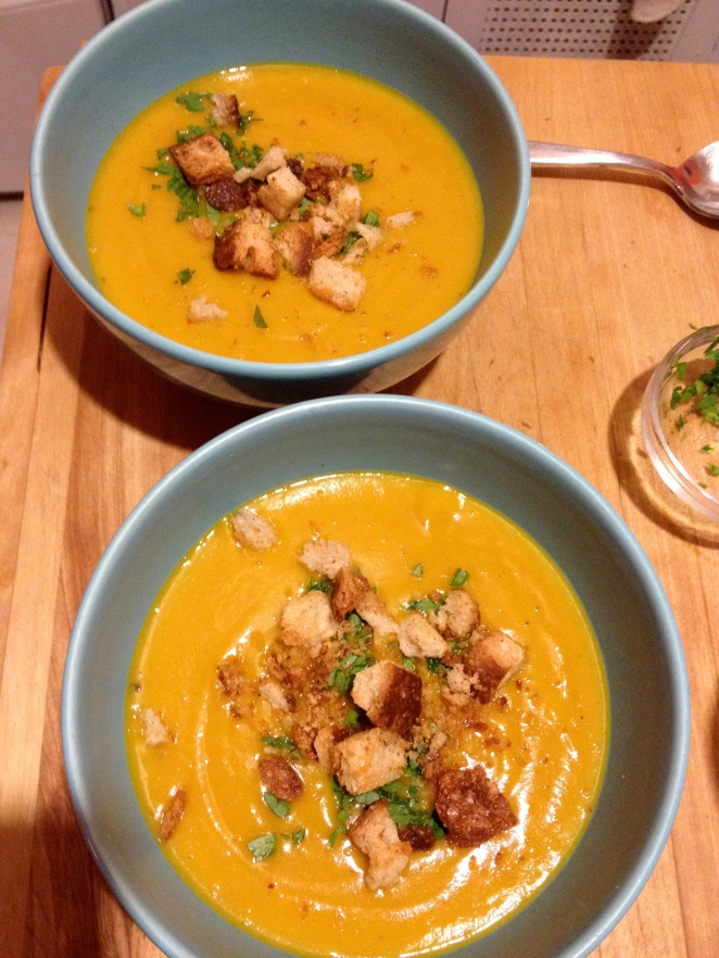 Enjoy the season's bounty with this delicious winter squash soup